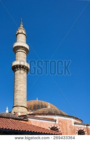 Suleymans Magnificent Mosque  In The City Of Rhodes