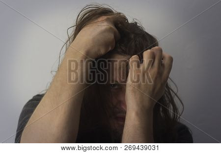 Mental Health Photo. Illustration Of Depression And Psychosis. Mental Health Photo. Illustration Of