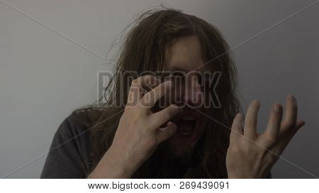 Mental Health Photo. Illustration Of Depression And Psychosis. Mental Health Photo. Illustration Of