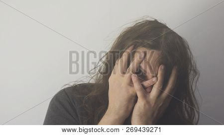 Mental Health Photo. Illustration Of Depression And Psychosis. Mental Health Photo. Illustration Of