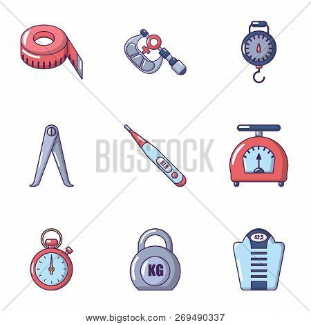 Metering Icons Set. Flat Set Of 9 Metering Vector Icons For Web Isolated On White Background