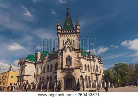 View Of Jakabov Palace In The Old Town In Kosice, Slovakia