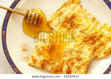 Stegt matzo (