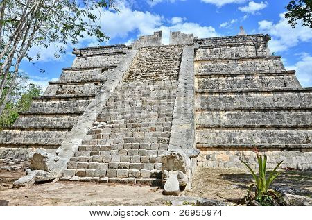 Chichen Itza, Mexiko der ossario