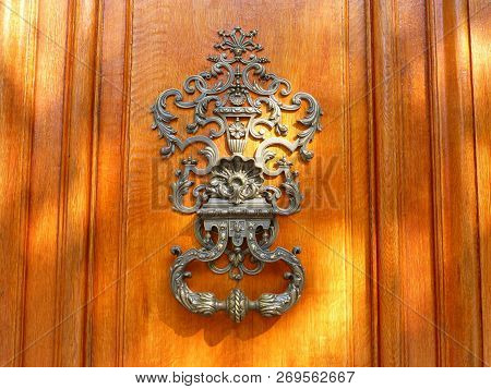 Beautiful Iron Door Knocker. Buenos Aires, Argentina.