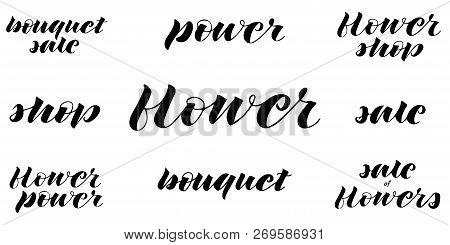 Flower Power, Flower Shop, Sale Of Flowers, Bouquet Sale, Flower, Power, Sale, Bouquet Hand Letterin