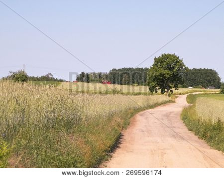 A Journey Through The Kashubian Village. Kashubian Region Is In North Part Of Poland. Agriculture An