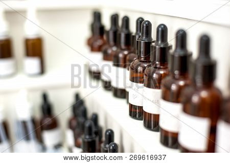 Perfumery Lab Fragrance Bubbles With Aroma Oils