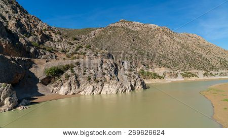 View Of River Euphrates Near Erzincan, Turkey