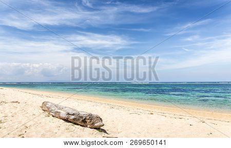 Geger Beach Scenery On Bali Island In Indonesia