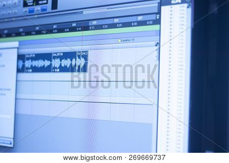 Recording Studio Audio Controls