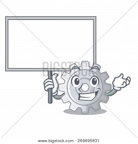 Bring Board Roda Gear Simple Image On Cartoon
