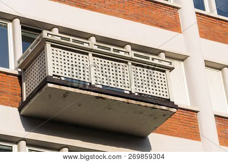 Collective House Koldum In Zlin, Moravia, Czech Republic, Sunny Summer Day