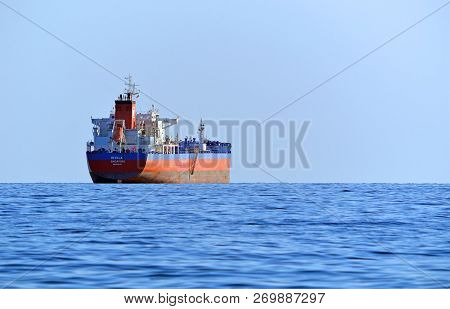Tuapse, Russia - September, 2016: Oil Tanker 