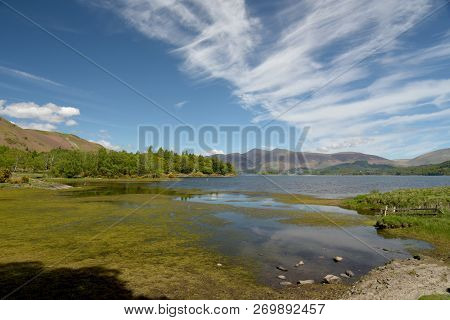 Scenery At The Foot Of Derwentwater Near Borrowdale In The English Lake District