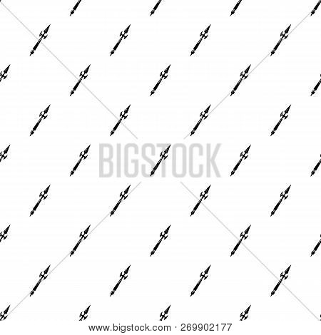 Spear Battle Icon. Simple Illustration Of Spear Battle Icon For Web