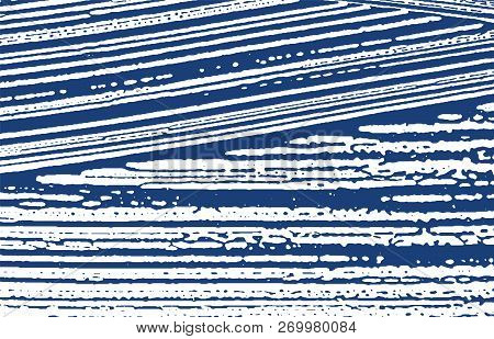 Grunge Texture. Distress Indigo Rough Trace. Eminent Background. Noise Dirty Grunge Texture. Ideal A
