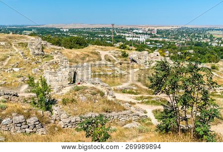 Ruins Of Panticapaeum, An Ancient Greek City In Kerch - Crimean Peninsula