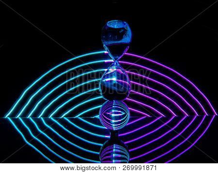 Using The Light Painting Technique With A Lens Balls, Hour Glass And Eectroluminescent Wire And Ligh