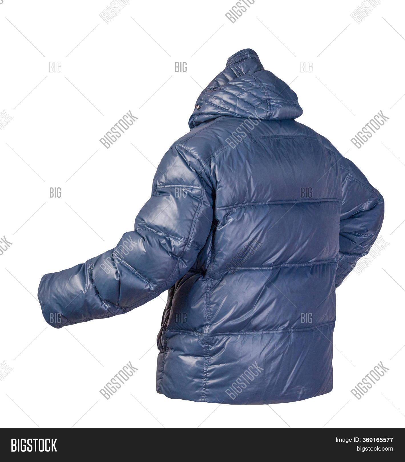 Mens Blue Jacket Hood Image & Photo (Free Trial) Bigstock