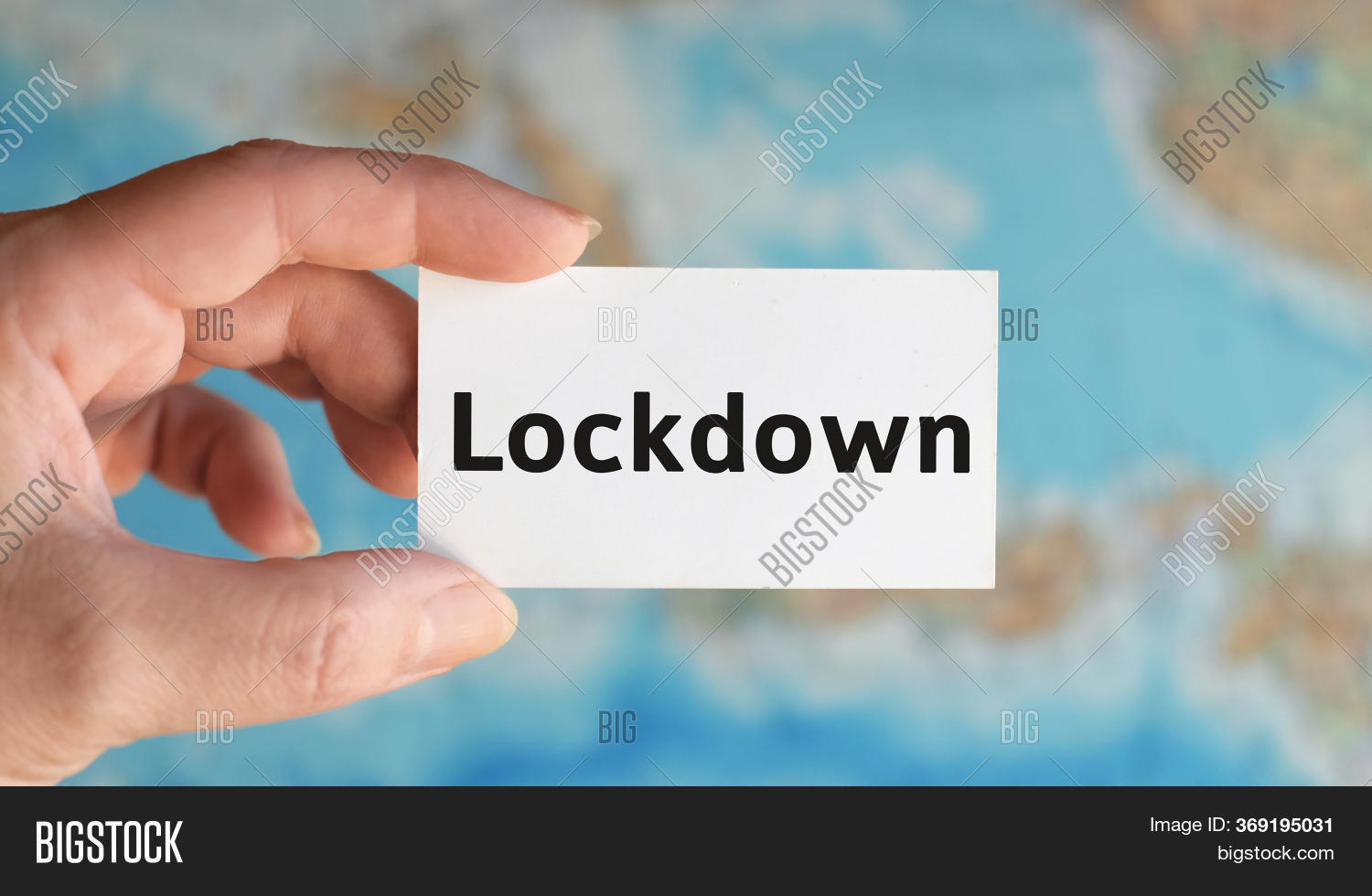 Lockdown - Text On Image & Photo (Free Trial) | Bigstock