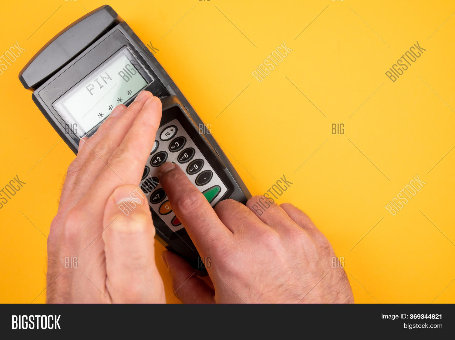 Person Typing Pin Pos Image & Photo (Free Trial) Bigstock