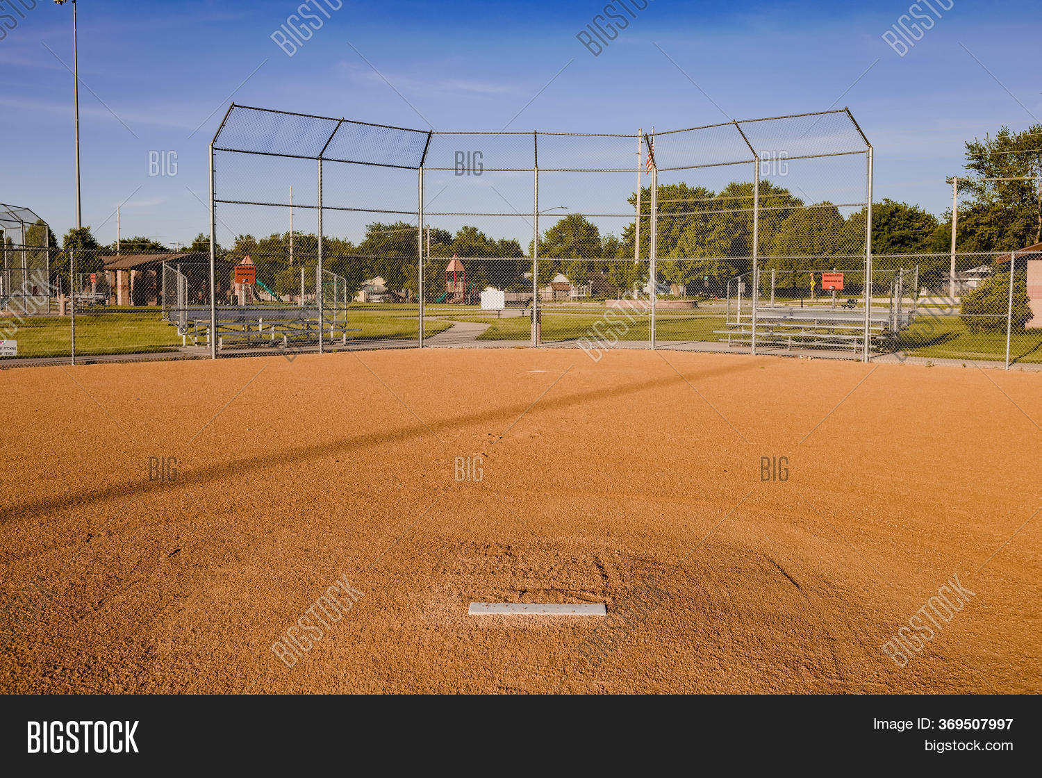Baseball Diamond Where Image & Photo (Free Trial) Bigstock