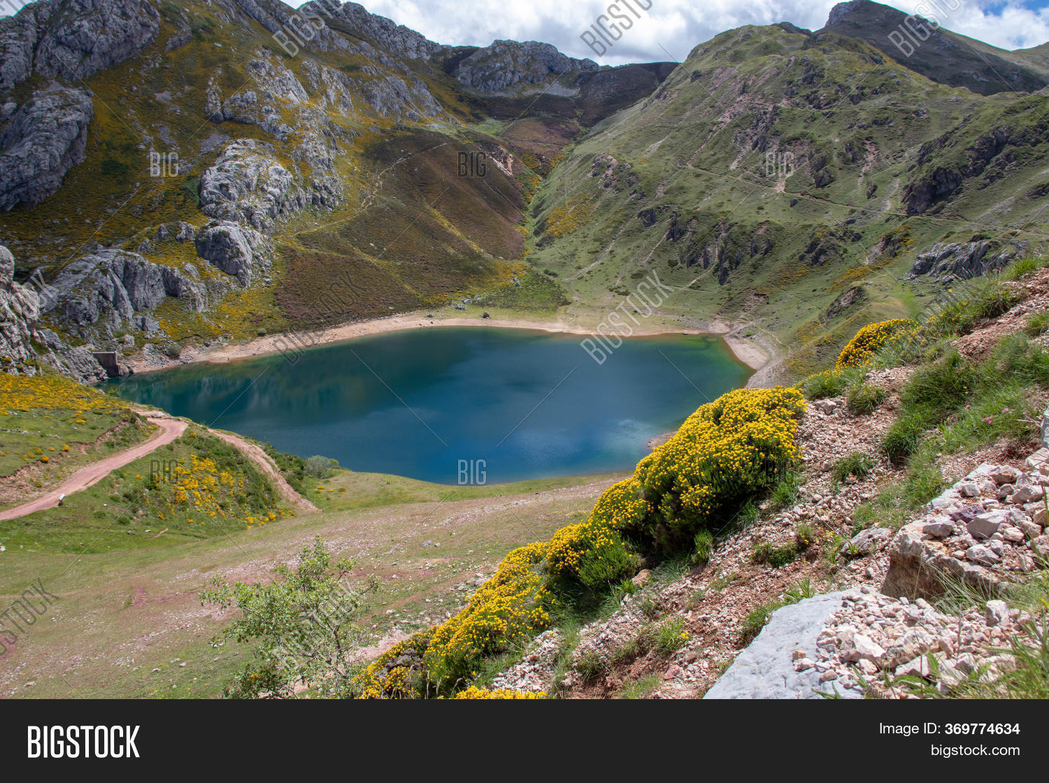 Cueva Lake Somiedo Image & Photo (Free Trial) Bigstock