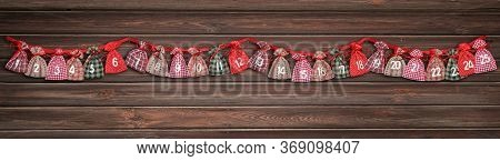 Advent Calendar Bag Chimney Couloir Cupboard Shelf