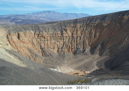 Ubehebe kráter a Death Valley Nemzeti Park