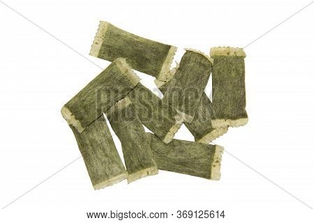 Chewing Tobacco. Swedish Snus. Isolated Pattern. Nasvay
