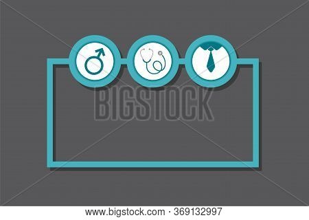 Vector Illustration For Men's Health Awareness Month Which Is Observed In Month Of June
