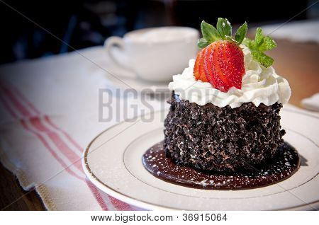 Gâteau au chocolat délicat