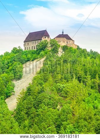 Tocnik Castle - Medieval Residence Of The King Wenceslas Iv, Czech Republic