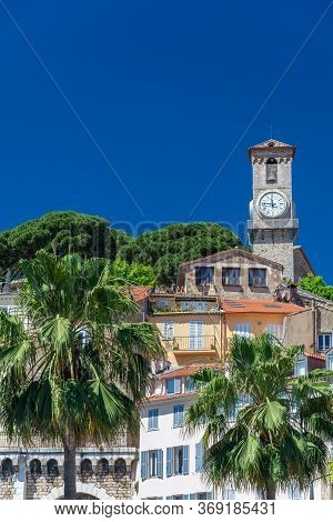 Hilltop Gothic-style Stone Church With Bell Tower Completed In The 1600s, Featuring A Musical Crèche