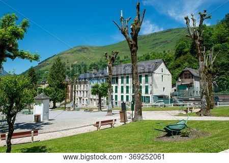 Les Eaux-bonnes, A Mountain Spa Resort In The French Pyrenees.