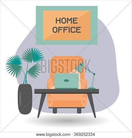 Stay At Home, Create Comfortable Environment For Working On Network. Your Apartment Is Your Home Off