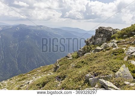 Landscape From Big (golyam) Kupen Peak, Rila Mountain, Bulgaria