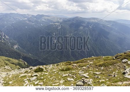Landscape From Big (golyam) Kupen Peak, Rila Mountain, Bulgaria