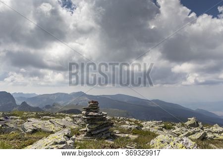 Landscape From Big (golyam) Kupen Peak, Rila Mountain, Bulgaria