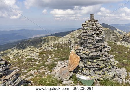 Landscape From Big (golyam) Kupen Peak, Rila Mountain, Bulgaria