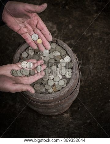 Poverty And Lack Of Money, Crisis And Financial Problems.