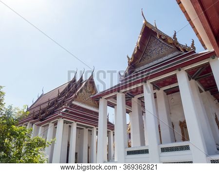 Loha Prasat Wat Ratchanatda Temple In ฺbangkok Thailand. Images For Commercial User.
