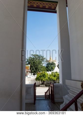 Loha Prasat Wat Ratchanatda Temple In ฺbangkok Thailand. Images For Commercial User.