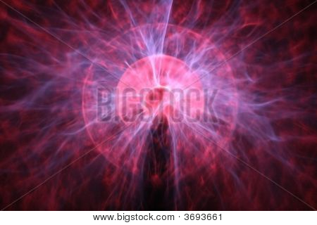 Foto de detalhe de criação artística de luz Sphare
