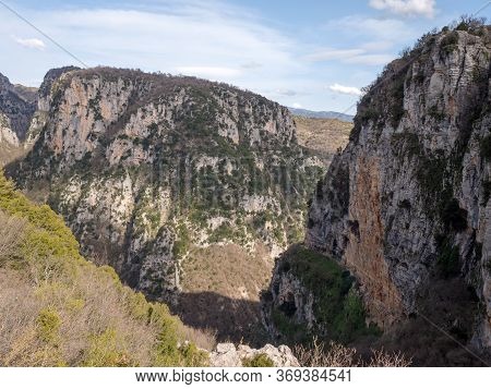 Vikos Gorge At Epirus, Greece