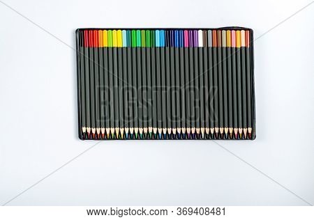 Colored Pencils Case Image & Photo (Free Trial) | Bigstock