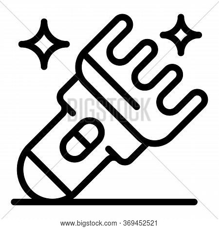 Groomer Razor Icon. Outline Groomer Razor Vector Icon For Web Design Isolated On White Background