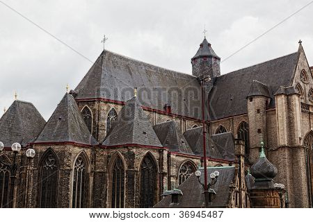 St Bavon Cathedral Ghent Belgium ascent to heaven