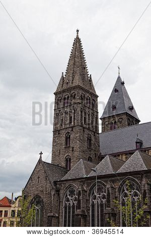 St Bavon Cathedral Ghent Belgium ascent to heaven